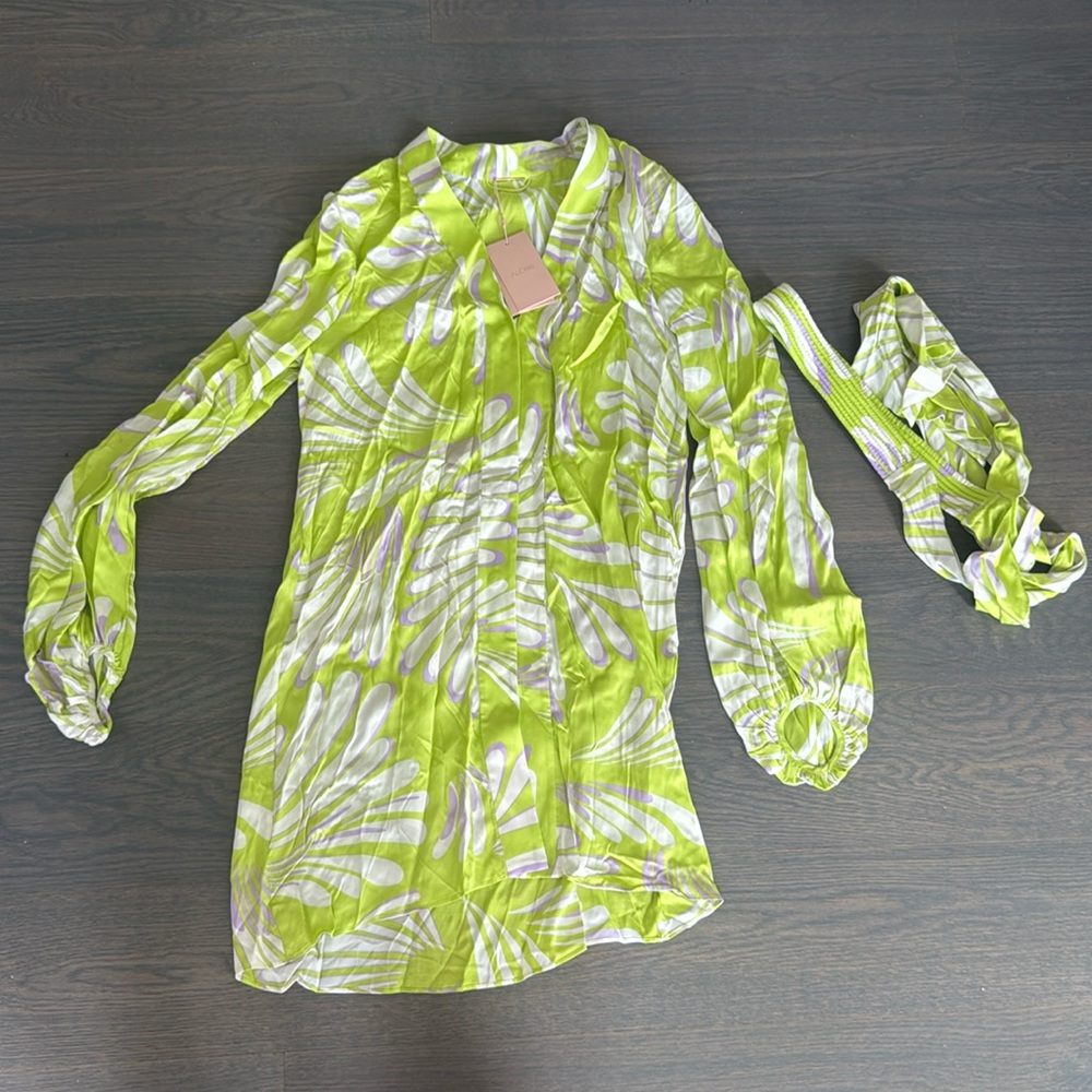 Alexis summer dress with belt